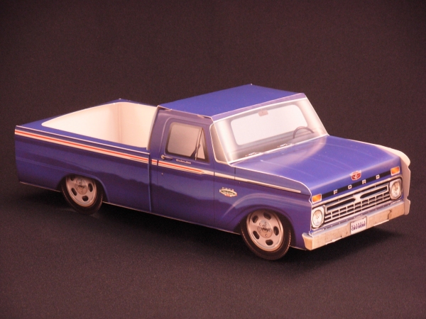 Classic Cruisers -'66 Ford Pickup Blue