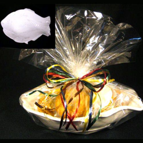 Bowl -White Fish Bowl