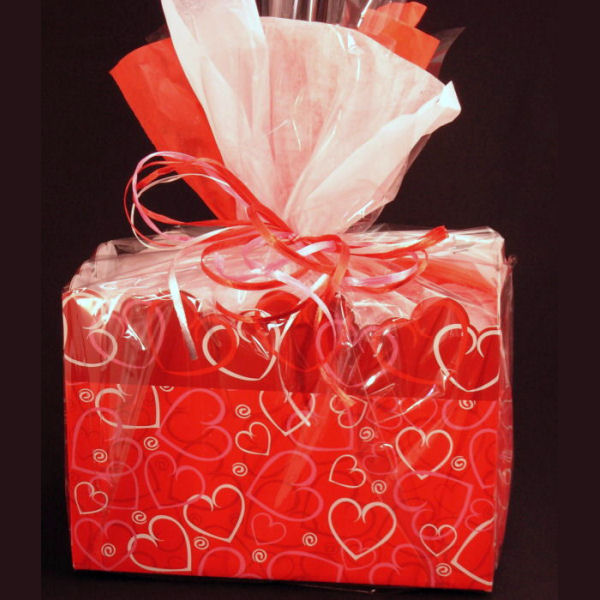 Crate Box -Layered Hearts