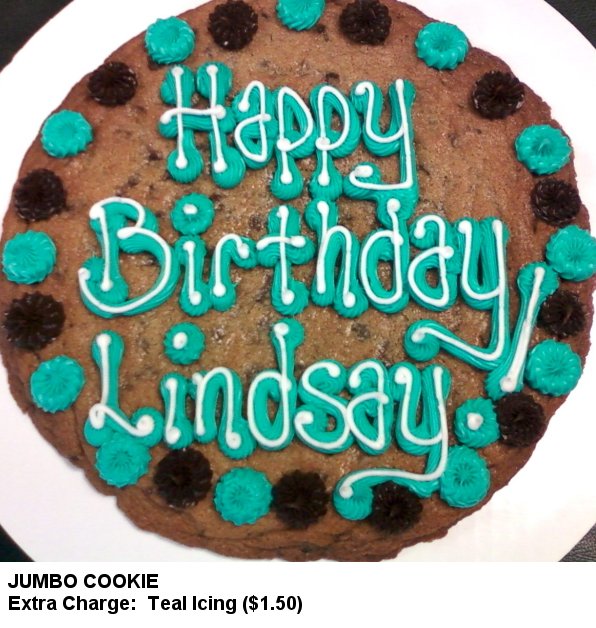 Jumbo Cookies (Local Pick-up Only) - Click Image to Close