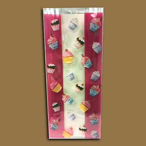 (image for) Cello Bag - Cupcakes