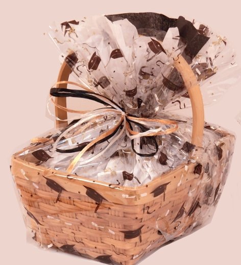 (image for) Basket -Graduation Cello Wrap
