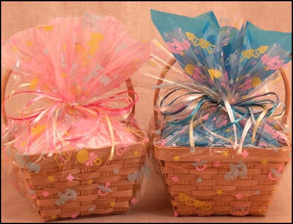 (image for) Basket (Woven Wood) -Newborn